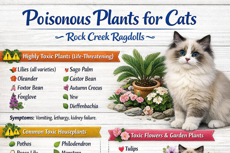 RockCreek Ragdolls - Poisonous Plants
