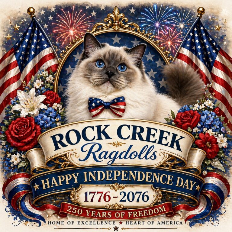 ROCK CREEK RAGDOLLS GRAPHIC - July 4