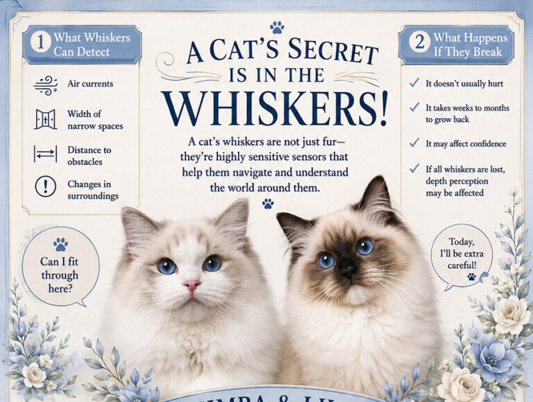 RCR RAGDOLL GRAPHIC - YOUR CATS AMAZING WHISKERS