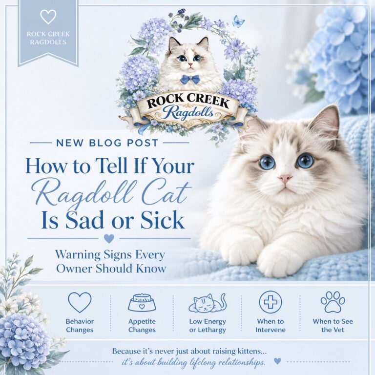 ROCK CREEK RAGDOLLS GRAPHIC - RAGOLL SAD OR SICK